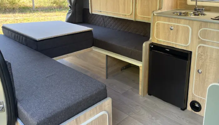 Van le Goëland espace interieur