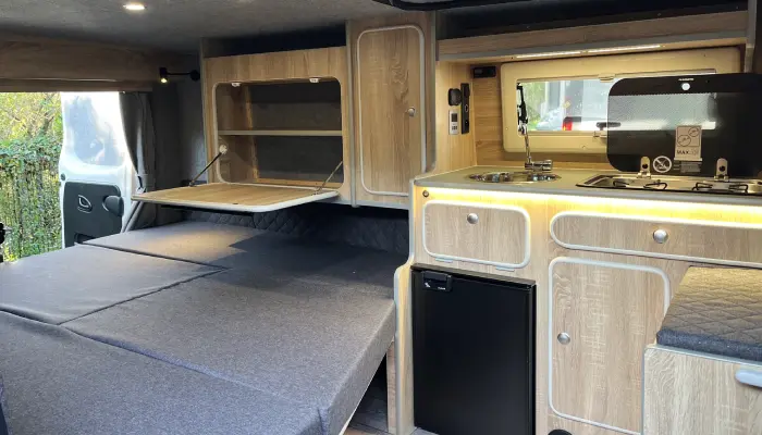 Van le Goëland espace interieur