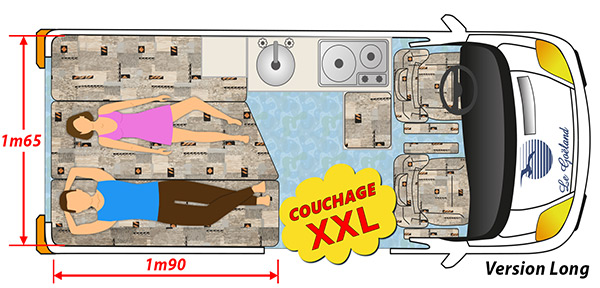 Plan du Goëland Evasion24 en version long