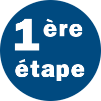 1ère étape